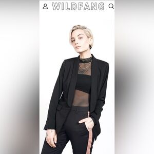Wildfang BLACK Blazer in XS